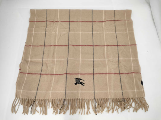 BURBERRY Unused Burberry Throw 100% Wool 65 x 120cm Other Accessories