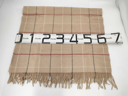 BURBERRY Unused Burberry Throw 100% Wool 65 x 120cm Other Accessories