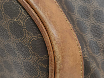 CELINE Macadam Drawstring Bucket Shoulder Bag