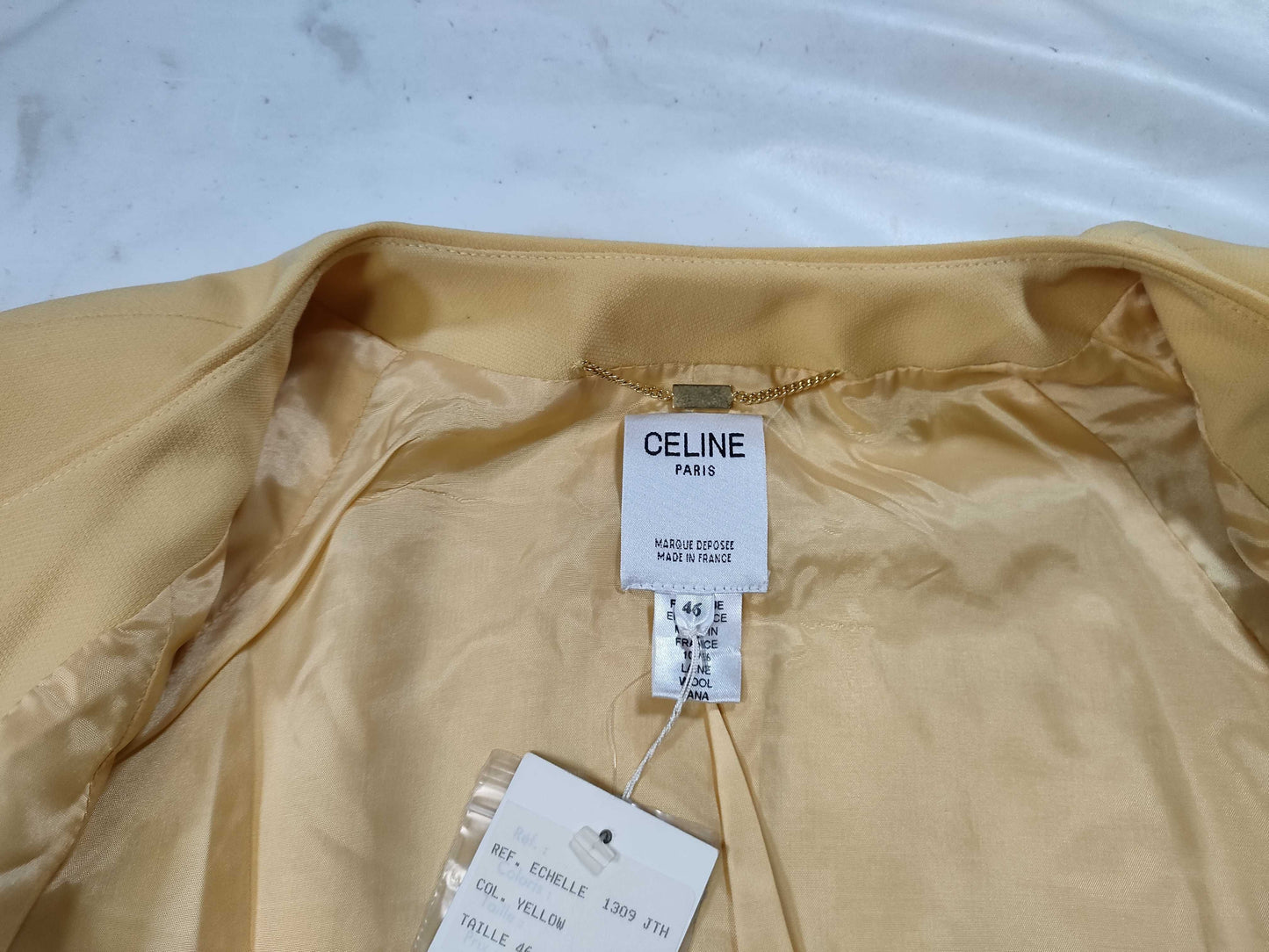 CELINE Jacket and Skirt Set, Size 46, Other Apparel