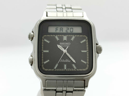 SEIKO Silver Wave H557-5270 200593 Quartz Women's Watch