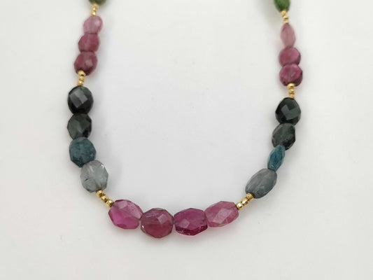 Tourmaline K18 15.4g Necklace 