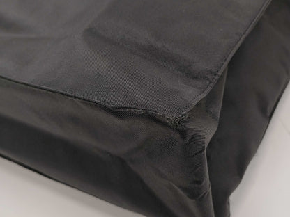 CHANEL Chain Tote Bag with Large Coco Mark, Nylon, Black and White, GD Hardware, No. 2 Tote Bag