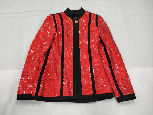 CHANEL 1991 Sequin Scuba Jacket, Brand New, Size 34