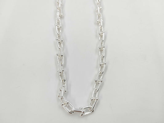 Tiffany & Co. Tiffany HardWear Small Link Necklace, Ag925, 40.8g