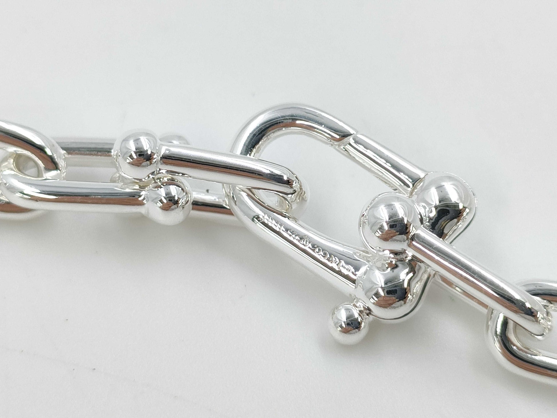 Tiffany & Co. Tiffany HardWear Small Link Necklace, Ag925, 40.8g