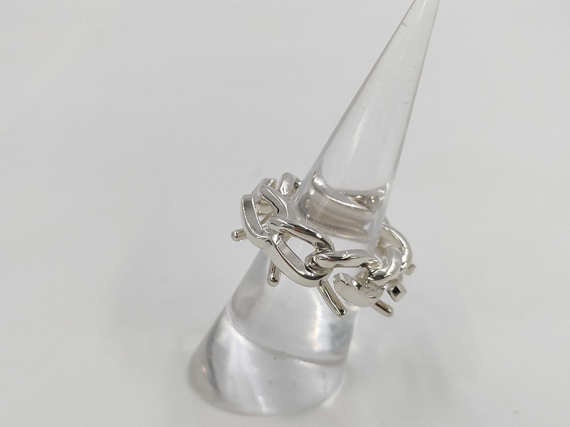 Tiffany & Co. Tiffany Forge Link Ring, US5.5 , Ag925, 11.0g