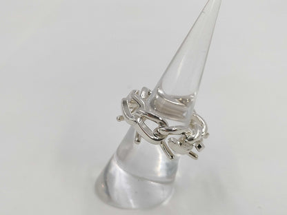 Tiffany & Co. Tiffany Forge Link Ring, US5.5 , Ag925, 11.0g