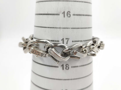 Tiffany & Co. Tiffany Forge Large Link Bracelet, Oxidized Finish, 15 Links , Ag925, 72.2g