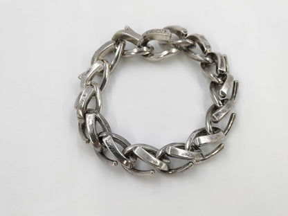 Tiffany & Co. Tiffany Forge Large Link Bracelet, Oxidized Finish, 15 Links , Ag925, 72.2g