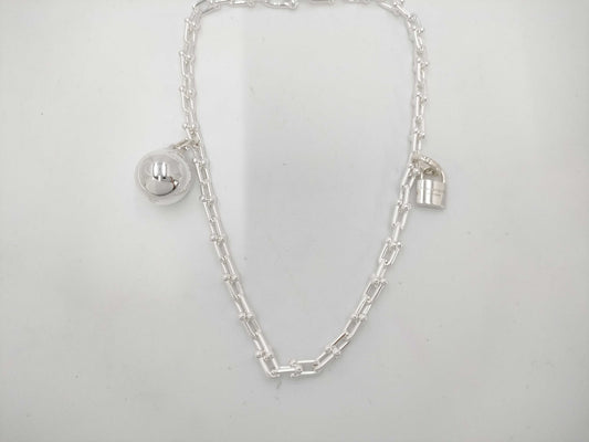 Tiffany & Co. Tiffany HardWear Small Wrap Bracelet, Large, Ag925, 45.9g Necklace