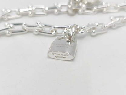 Tiffany & Co. Tiffany HardWear Small Wrap Bracelet, Large, Ag925, 45.9g Necklace