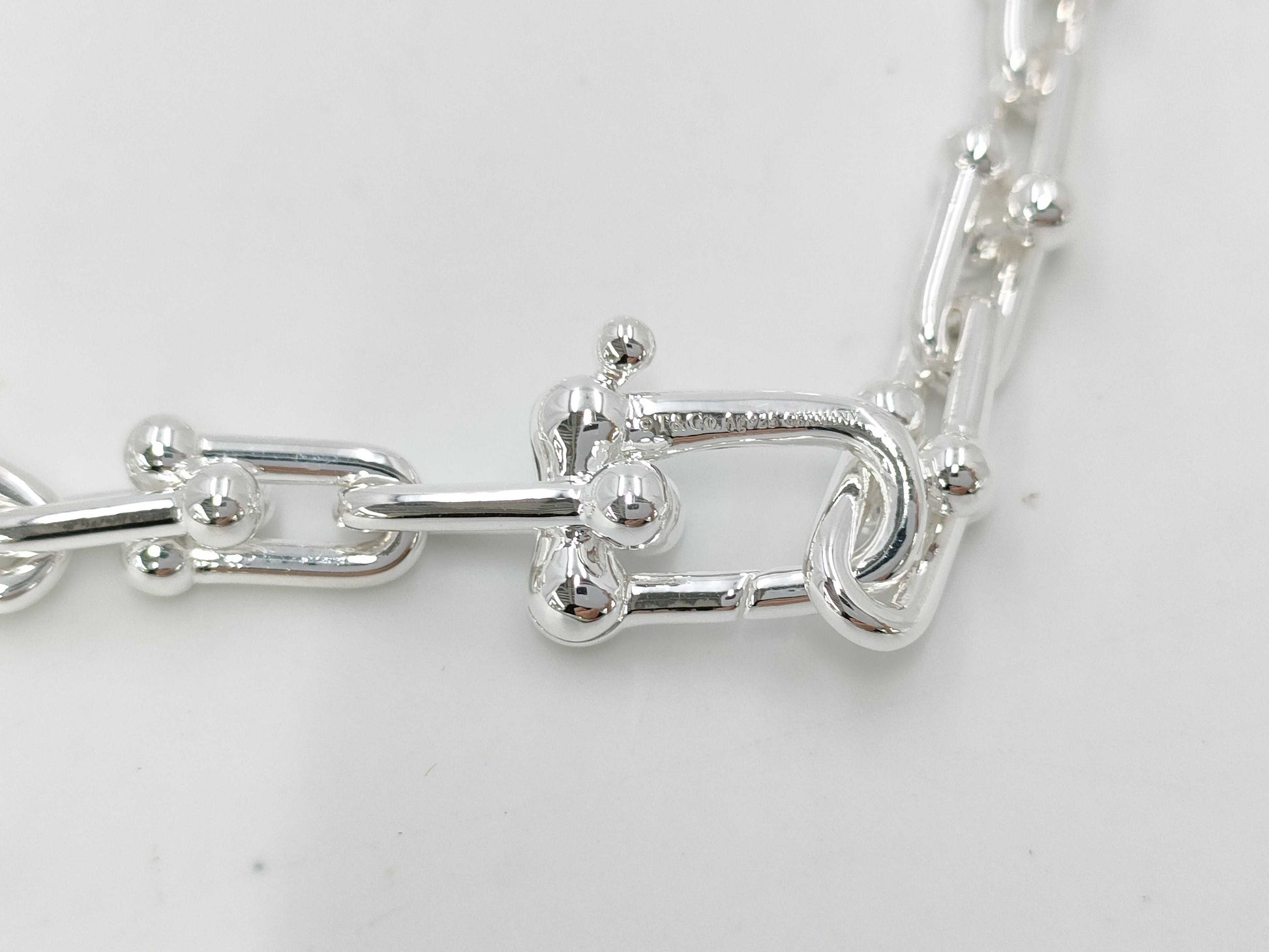 Tiffany & Co. Tiffany HardWear Small Wrap Bracelet, Large, Ag925, 45.9g Necklace