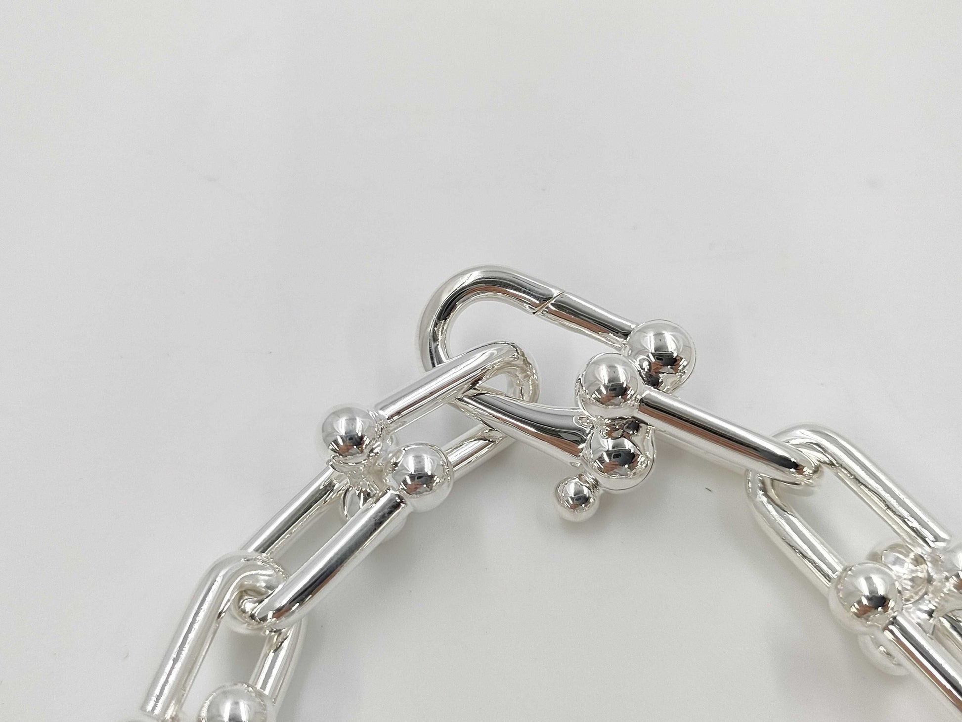 Tiffany & Co. Tiffany HardWear Large Link L Bracelet, Ag925, 60.2g, Bracelet/Bangle
