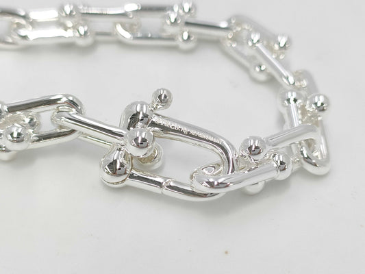 Tiffany & Co. Tiffany HardWear Small Link S Bracelet, Ag925, 16.1g, Bracelet/Bangle