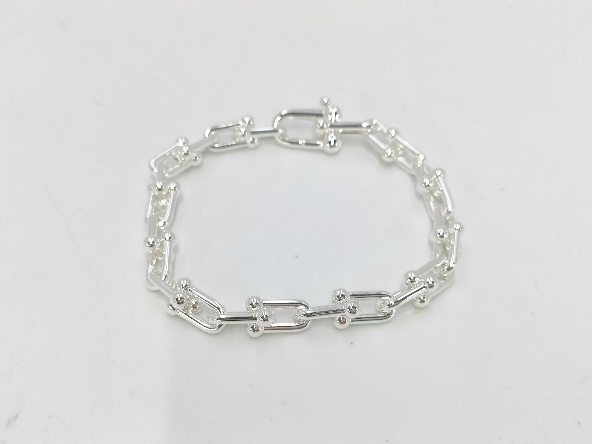 Tiffany & Co. Tiffany HardWear Small Link S Bracelet, Ag925, 16.1g, Bracelet/Bangle
