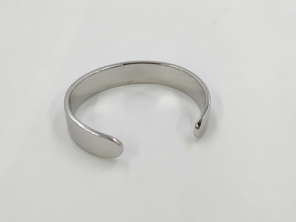 Tiffany & Co. Return to Tiffany RTT Narrow Cuff Diamond Bracelet, Small, Ag925, 32.2g