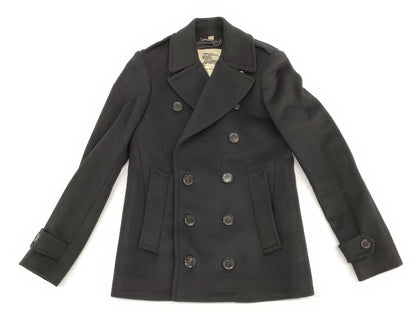 BURBERRY Wool and Cashmere Peacoat, Excellent Condition, Size 46