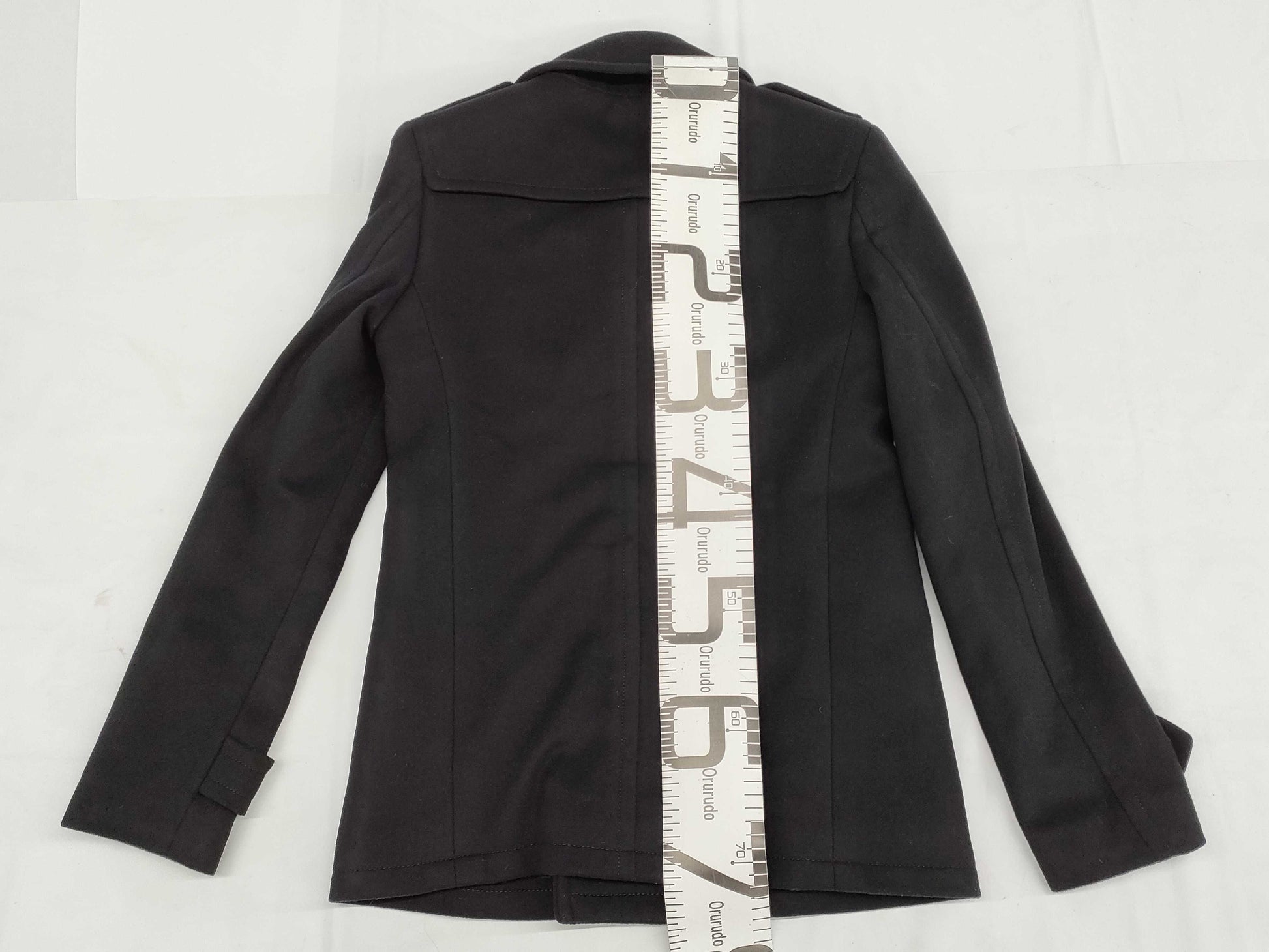 BURBERRY Wool and Cashmere Peacoat, Excellent Condition, Size 46