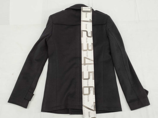 BURBERRY Wool and Cashmere Peacoat, Excellent Condition, Size 46