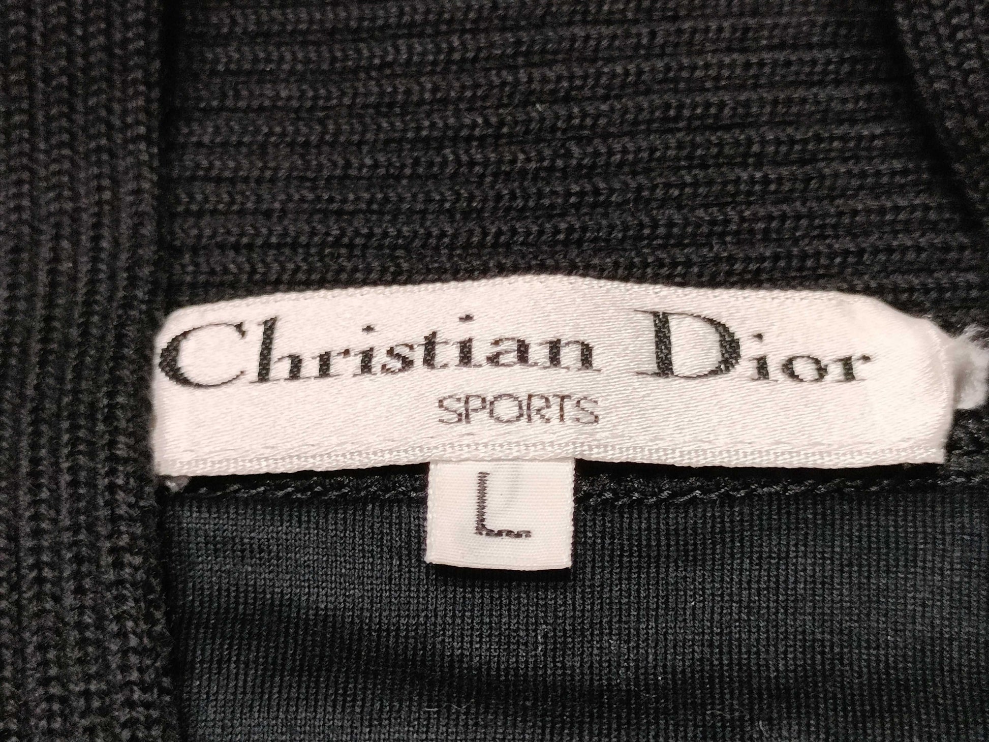 Dior Dior Large Logo Knit Vest, Size L