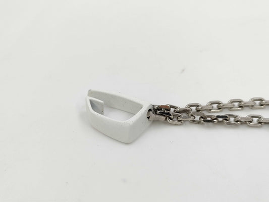 GIVENCHY GIVENCHY Necklace 23AW Jib Cut Accessory Silver Necklace