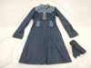 GUCCI GUCCI Denim Dress with Replacement Buttons, Size 40