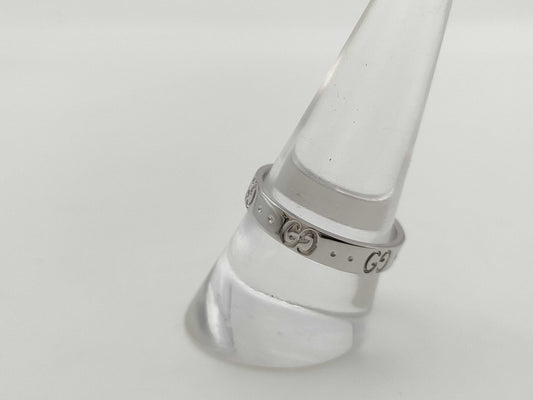 GUCCI Icon #18 WG 750 4.0g Ring 