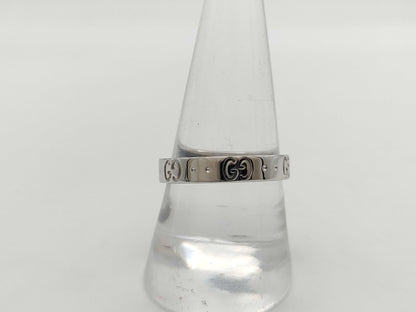 GUCCI Icon #18 WG 750 4.0g Ring 