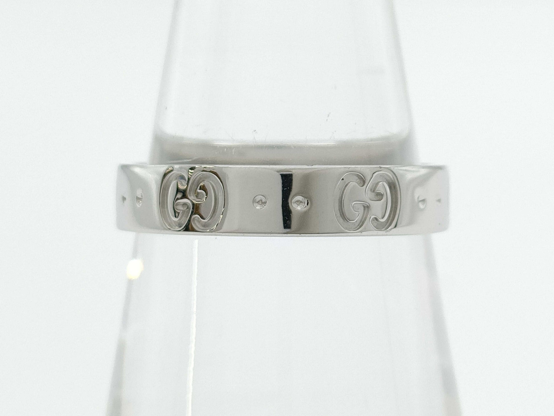GUCCI Icon #15 WG 750 3.7g Ring 