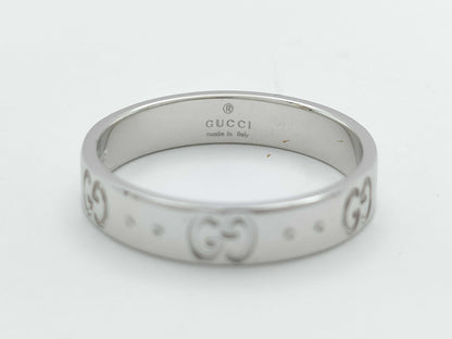 GUCCI Icon #15 WG 750 3.7g Ring 
