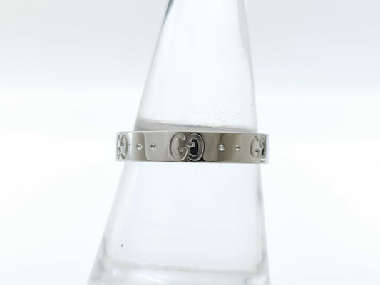 GUCCI Icon #18 WG 750 4.1g Ring 