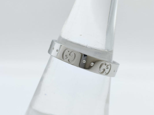 GUCCI Icon #18 WG 750 4.1g Ring 