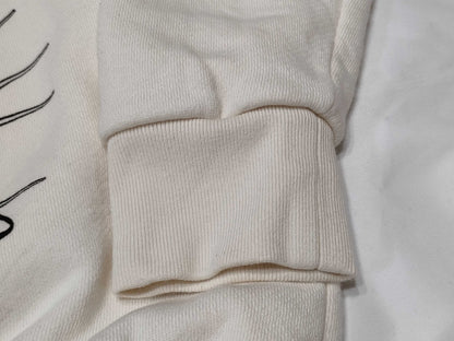GUCCI Gucci Manifesto Mask Hoodie Sweatshirt White XS Tops