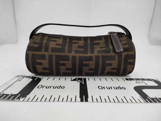 FENDI Zucca pattern pouch handbag