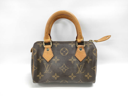 LOUIS VUITTON Monogram Mini Speedy M41534 / TH0974 Bag