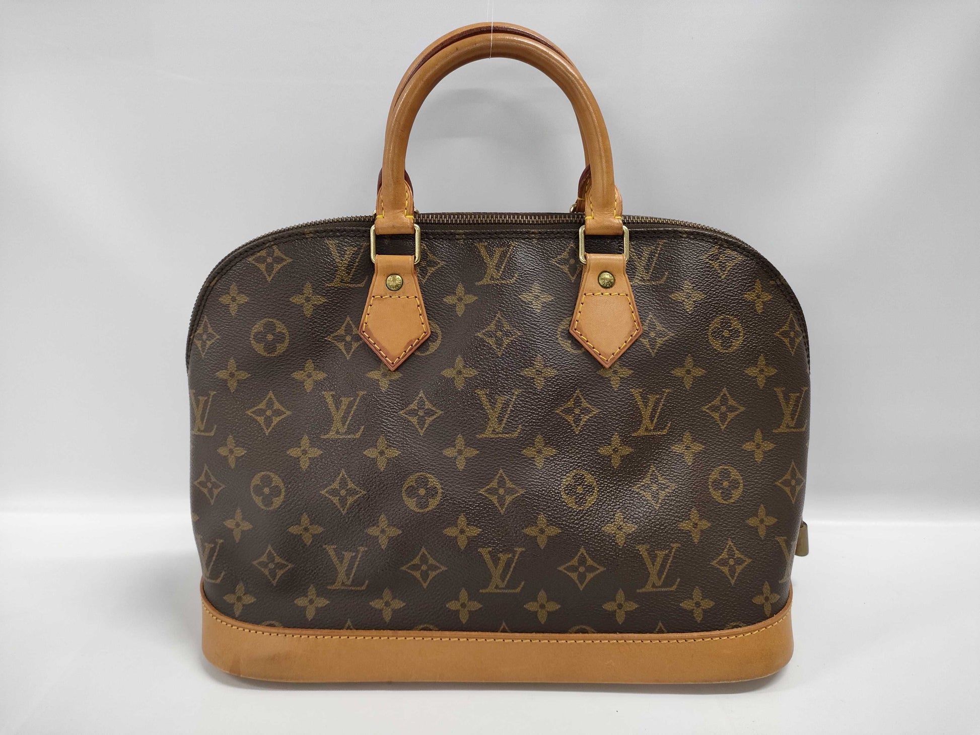 LOUIS VUITTON Monogram Alma M51130 VI1922 Brown Handbag