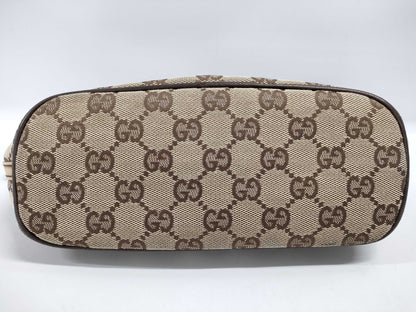 GUCCI Canvas Pouch with Broken Zipper Pull