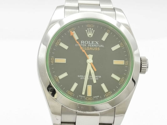 ROLEX Milgauss 116400GV G266070 Black Dial Men's Watch