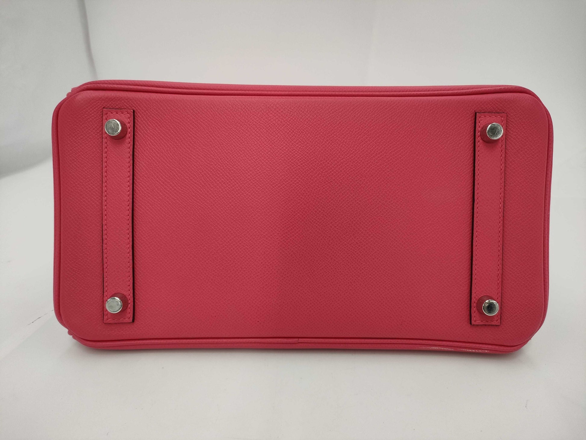 HERMES Birkin 30 Epson Pink D Stamp Handbag