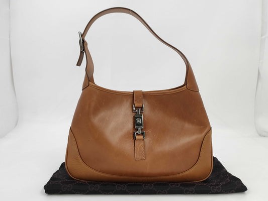 GUCCI Gucci Leather Jackie Handbag