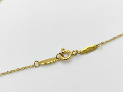 Tiffany & Co. By the Yard 1PD YG 750 1.8g Necklace 