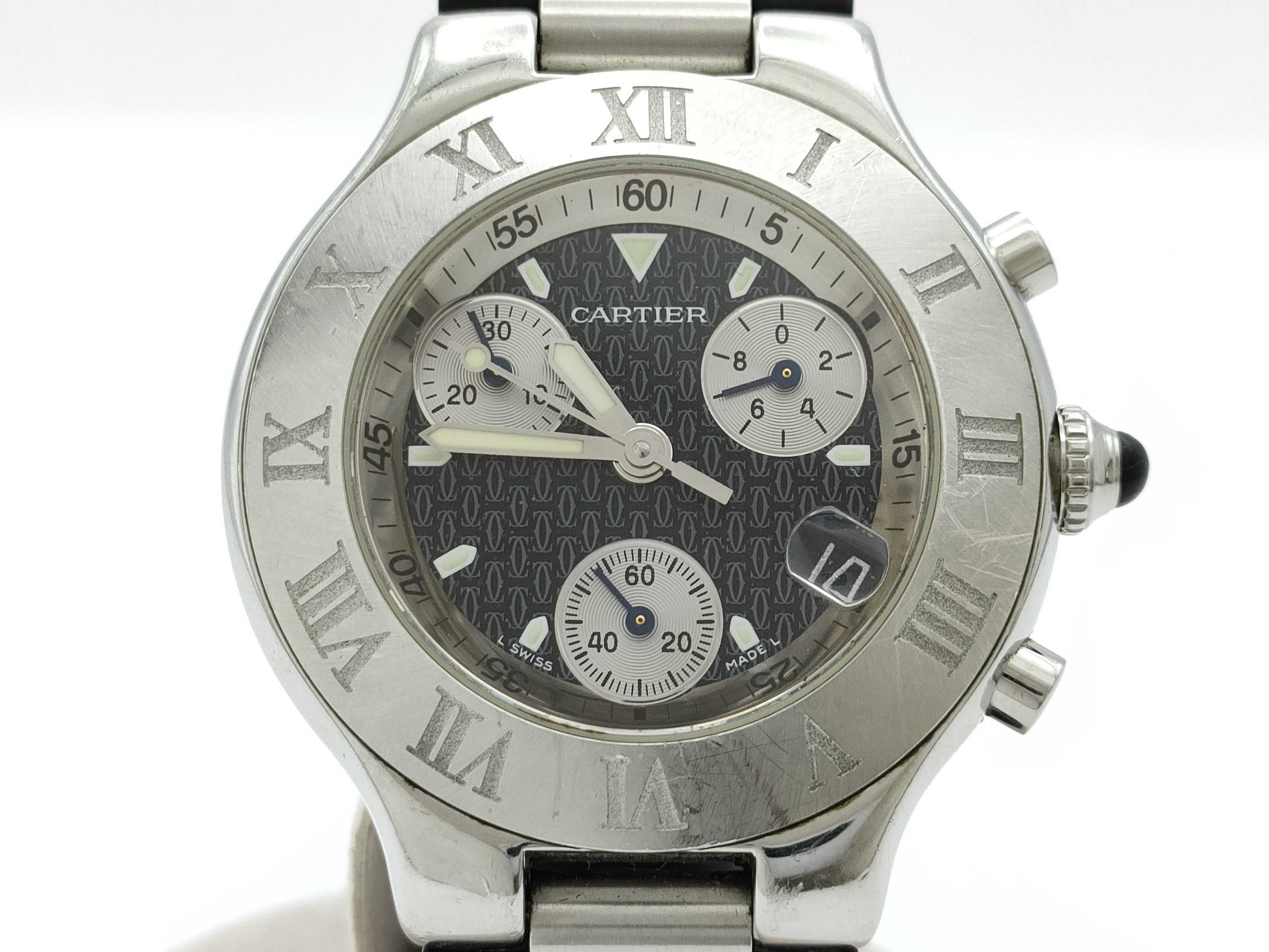 Cartier Must 21 2424 114449PL Quartz Men's Watch