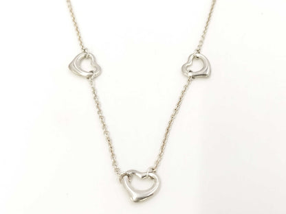 Tiffany & Co. Tiffany Open Heart 3-Strand Necklace