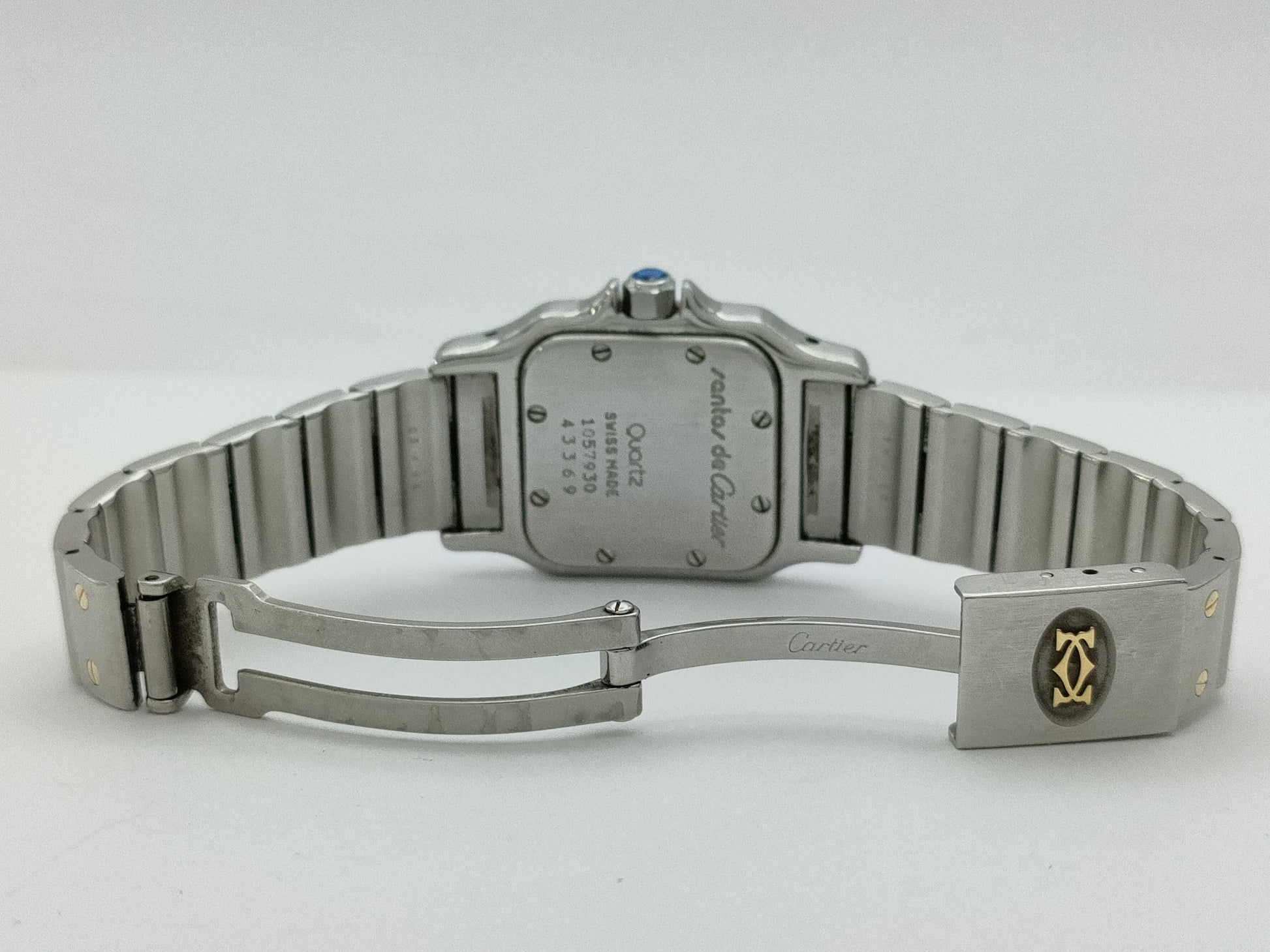 Cartier Santos Galbe SM 1057930 43369 Quartz Women's Watch
