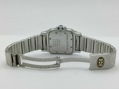 Cartier Santos Galbe SM 1057930 43369 Quartz Women's Watch