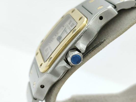 Cartier Santos Galbe SM 1057930 43369 Quartz Women's Watch