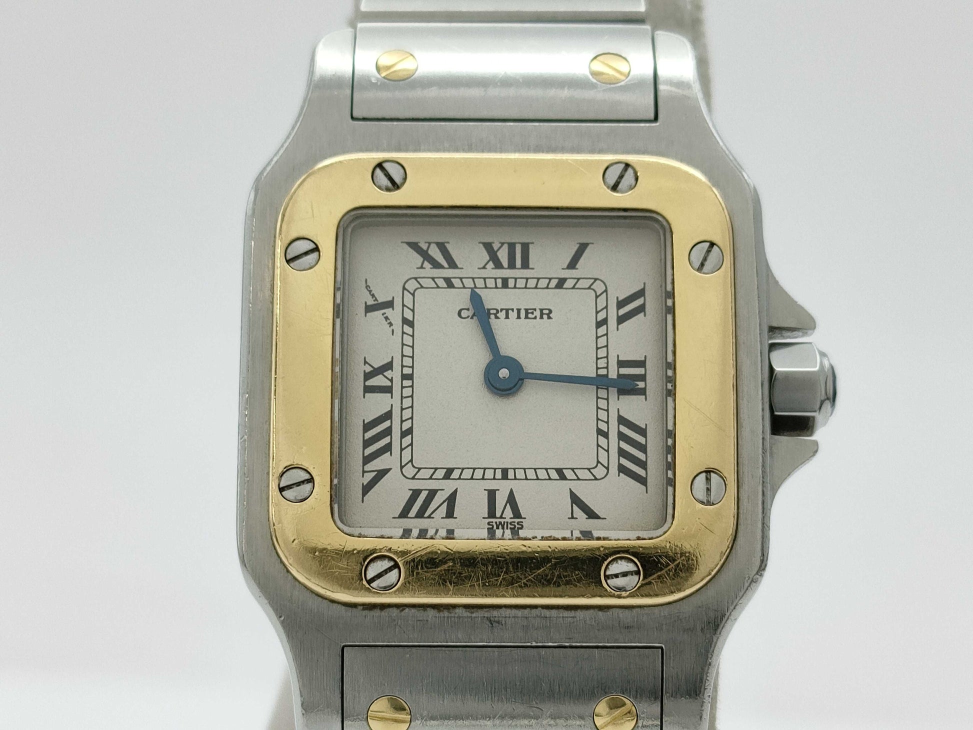 Cartier Santos Galbe SM 1057930 43369 Quartz Women's Watch