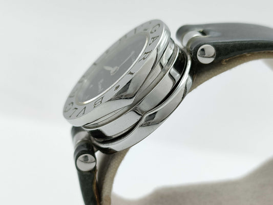 BVLGARI BZ22S D75958 Quartz Black Dial Unoperated Women's Watch