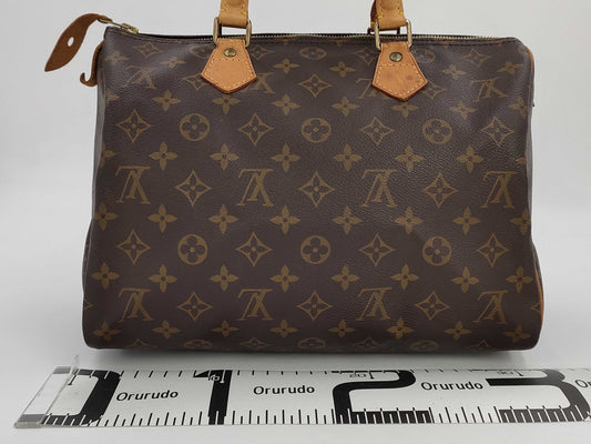 LOUIS VUITTON Monogram Louis Vuitton Speedy 30 Monogram Handbag M41526/VI0913